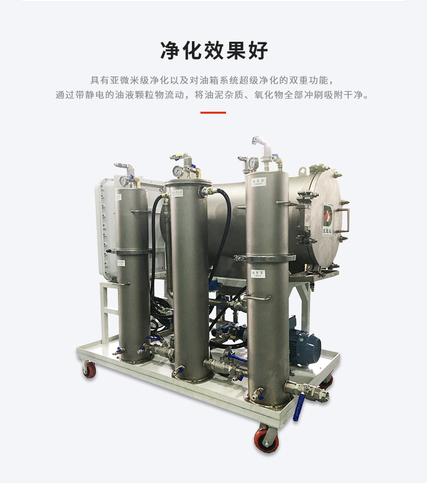聚結(jié)平衡電荷一體式凈油機(jī)