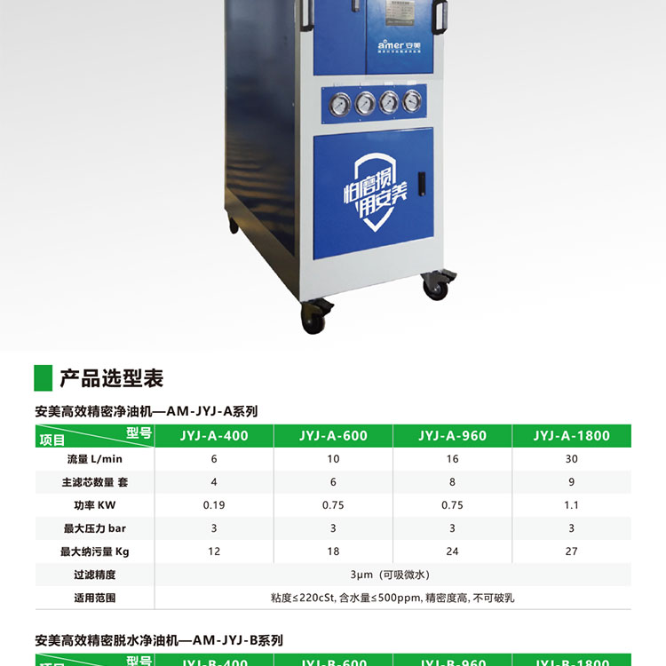 高效精密凈油機