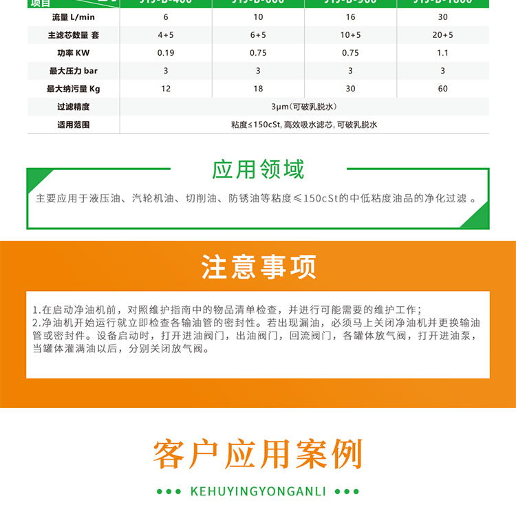 高效精密凈油機